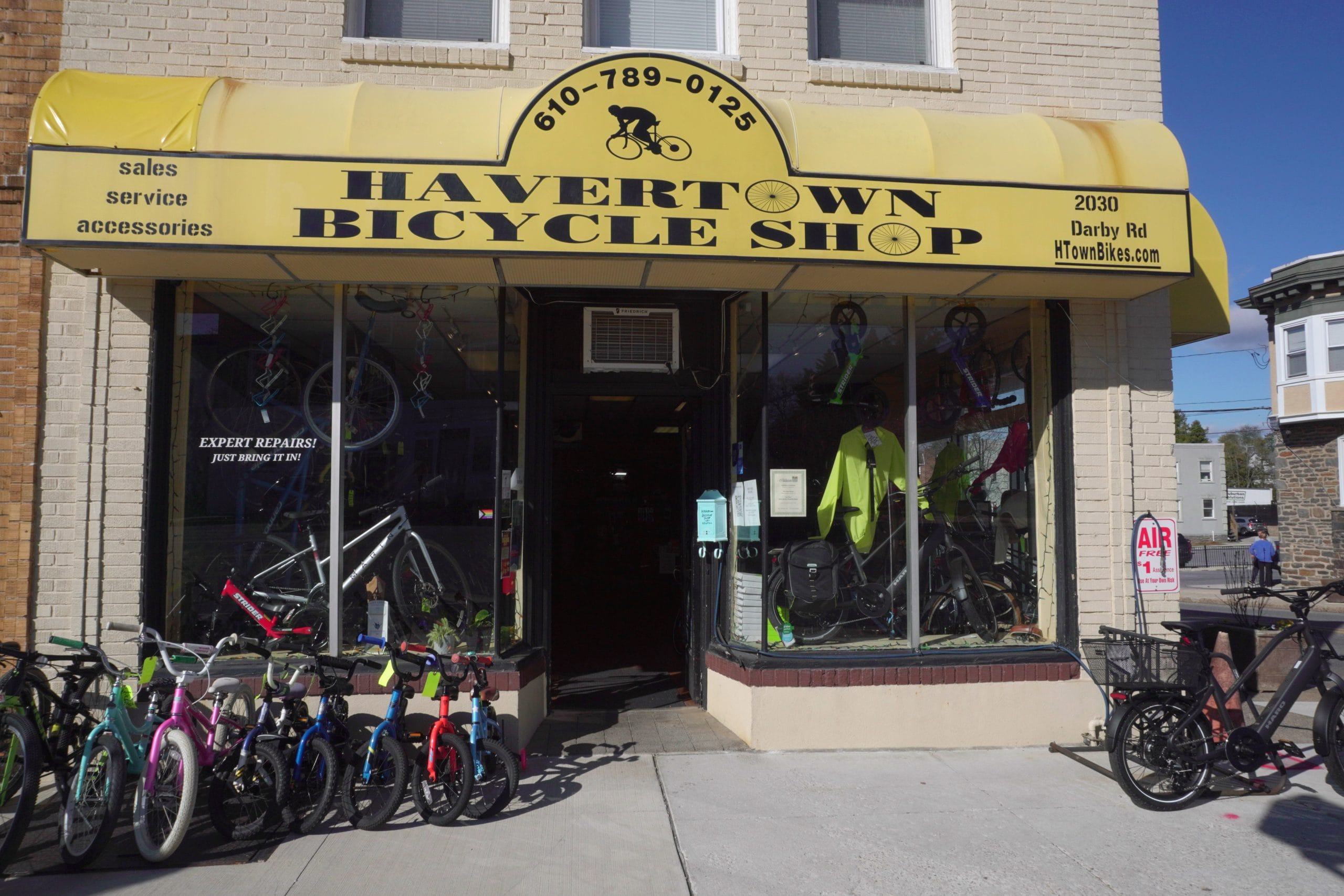 Havertown Bicycle Shop storefront